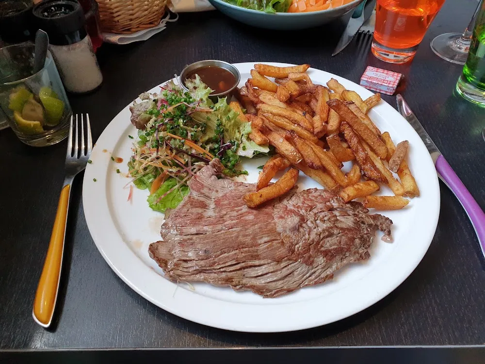 Bavette Sauce Au Poivre